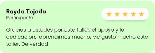 Testimonio alumno 4 del taller de finanzas Planifesto